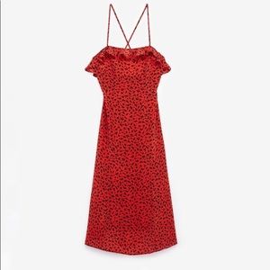 The Kooples Red Leopard Print Dress
